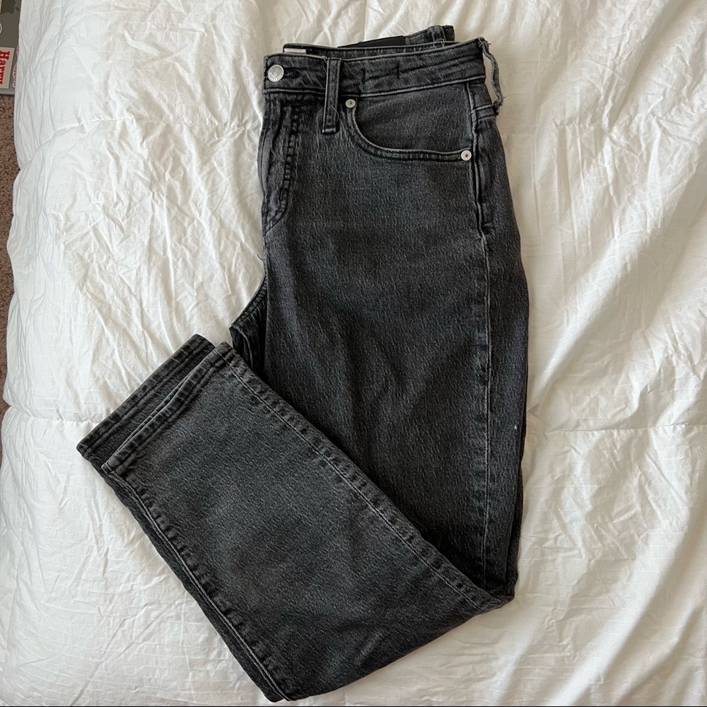 Madewell curvy perfect vintage jean lunar wash 27 petite